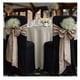 thumbnail image 5 of Pack X6 Fundas Negro Para Silla  Spandex Lycra Lisa Elegante Eventos Bodas, 5 of 6