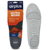 Plantillas Para Zapatos Airplus Ultra Work Memory Plus Para Hombre, Tallas 7-13