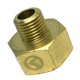 thumbnail image 4 of Adaptador de rosca hembra de latón macho de 1 pz. Conector de ajuste DN8 x DN15, 4 of 5