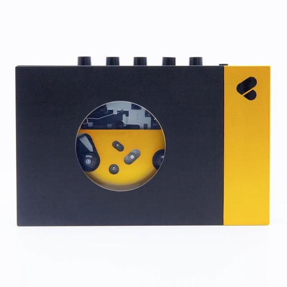 Reproductor de casetes portátil We Are Rewind Amy Black & Yellow