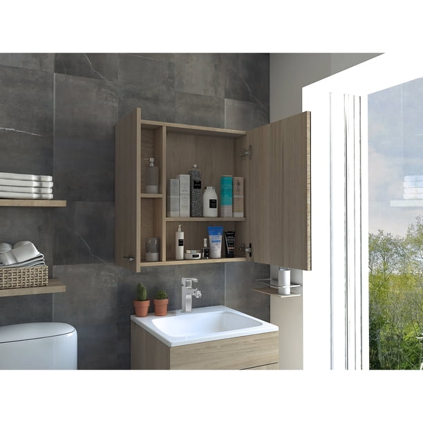 Gabinete De Baño Sines 60X60X14.9 Cm Rovere