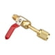 thumbnail image 1 of Válvula De Carga Válvula De Llenado Acoplamiento Rápido Herramienta Manual De Cobre Accesorios De Refrigeración Válvula De Bola Adaptador De Seguridad Rojo, 1 of 5