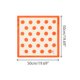 thumbnail image 3 of INSPIRA CHIC 70cm Pañuelo Cuadrado de Lunares Pañuelos de Cuello Pañuelo para el Cuello Diadema para Mujeres Rosa Naranja 19.69*19.69"(L*A), 3 of 6