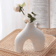 thumbnail image 4 of Florero Vintage Ceramica Moderno Blanco, 4 of 4