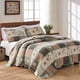 thumbnail image 2 of Juego De Colcha Greenland Home Sedona 100% Algodón Talla Doble Gris, 2 of 7