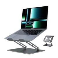 Crusec - Soporte Base Elevador Notebook Computadora Portatil Plegable