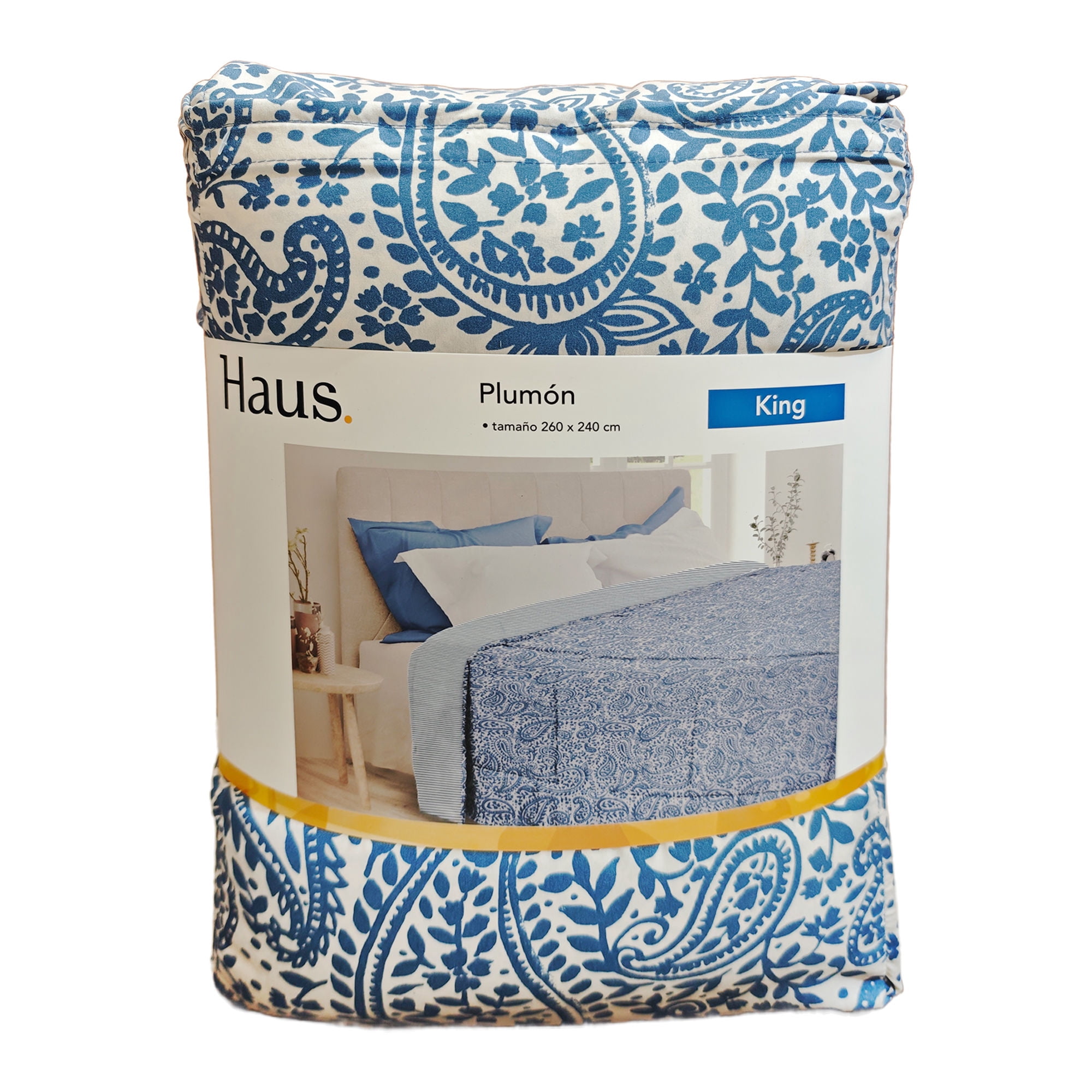 Haus - Plumón King Print 100% Poliester