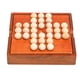 thumbnail image 1 of Juego De Mesa De Solitario De Madera, Rompecabezas IQ De Ajedrez Noble único Para Adultos Y Niños, 1 of 5