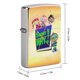 thumbnail image 2 of Super Why-theme Copper Metal Lighter Shell, Premium Replacement Refillable Lighter Case with Durable Metal Construction, Compatible with Zippo and Most Standard Lighter Models, 2 of 6