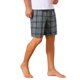 thumbnail image 4 of INSPIRE CHIC Pantalones Cortos de Pijama de Verano para Hombre con Cintura Elástica y Cuadros Casuales 32 Gris, 4 of 6
