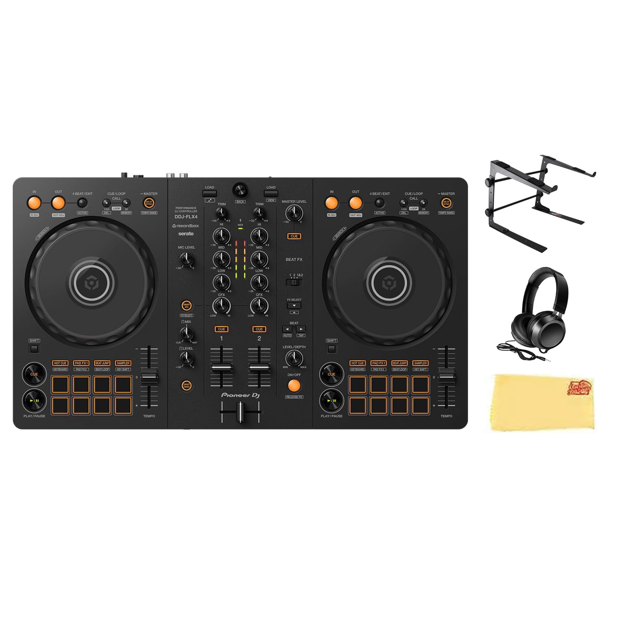 Controlador Dj Pioneer Dj Ddj-flx4 De 2 Canales Con Accesorios