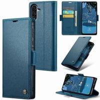 Caseme Tipo Cartera Samsung Galaxy A56 5G Con Cierre Magnético, Rfid, Tarjetero, Soporte, Carga Inalámbrica