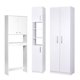 thumbnail image 2 of Combo Estante 2 Puertas + Despensero + Estante Organizador Baño Blanco, 2 of 18