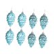 thumbnail image 2 of 8 Piezas Decoraciones Colgantes De Cono De Pino Navide?o Para Corona Etiqueta De Regalo Exterior Azul B, 2 of 5