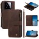 thumbnail image 1 of Funda Cartera Xiaomi 15 con Cierre, Marrón, 1 of 6