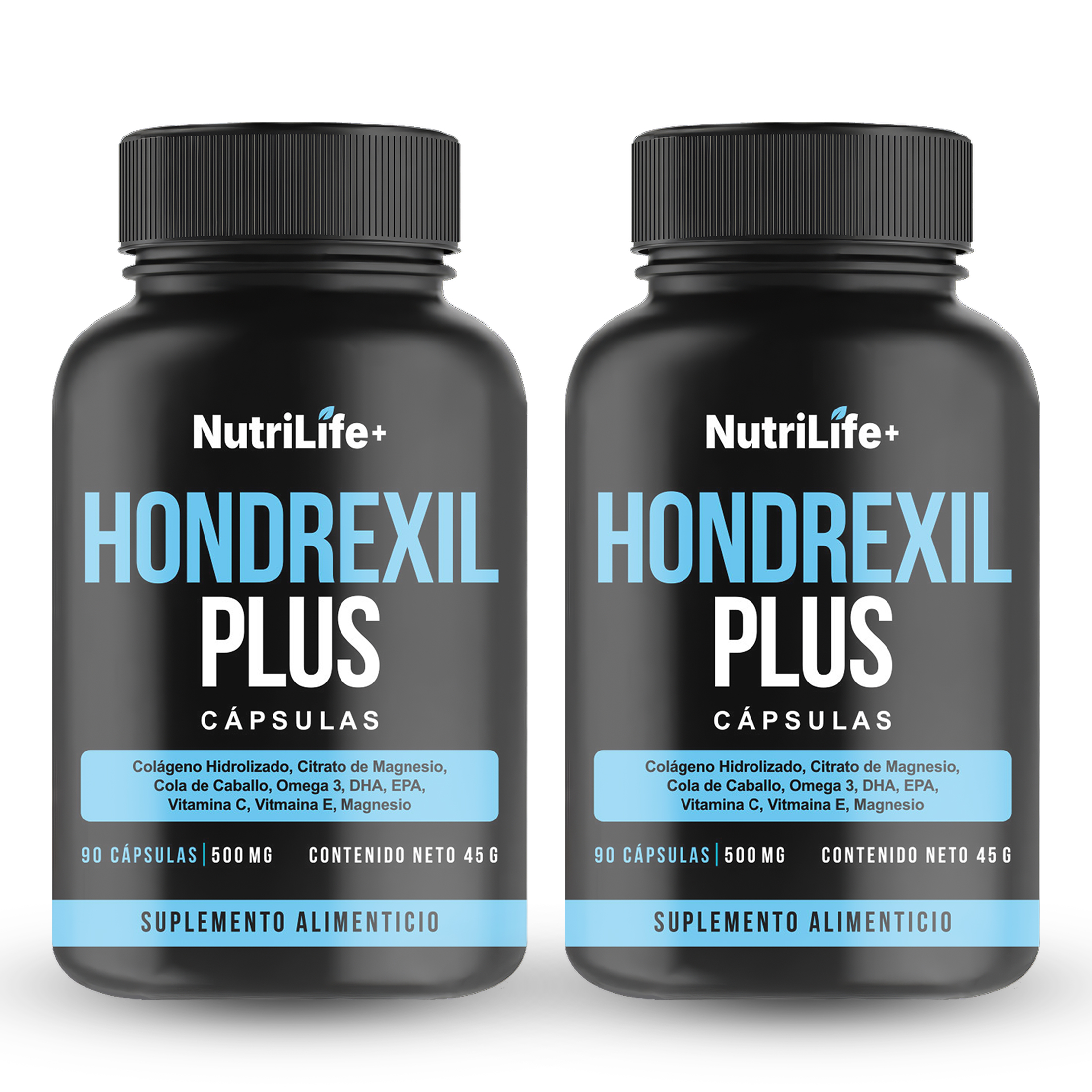 Emetres - X2 Hondrexil Capsulas Original 180 Caps Articulaciones