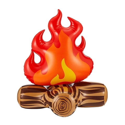 Bothyi - Decoración Inflable Del Jardín Del Partido De La Fogata Para El Césped Del Festival Interior Al Aire Libre