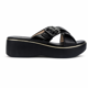 thumbnail image 1 of Sandalia Chalada Mujer Tota-53 Negro Plataforma, 1 of 9
