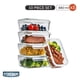 thumbnail image 2 of Set 5 Contenedores Vidrio Mealprep 880 ml Storeware 1 un, 2 of 3