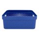 thumbnail image 1 of Cesta Almacenamiento 11L plastico, Azul 1 un, 1 of 3