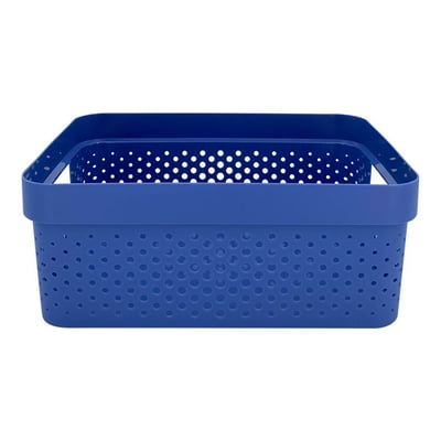 Cesta 11L Mx04743Bl Pp Azul  Haus