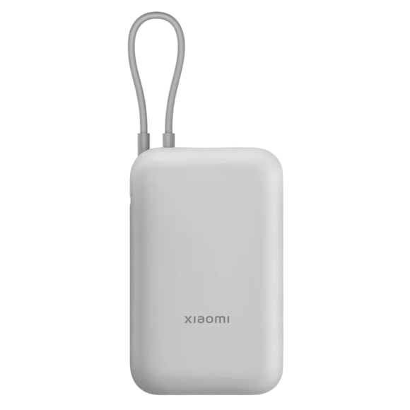 Xiaomi Power bank 20,000 Mah Cabe integrado Color Gris