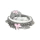 thumbnail image 4 of Encaje Mascota Perro Cama Perro Casa Perrera Princesa Para Gatos De Interior Gatos Peque?os Gatito L Gris, 4 of 5