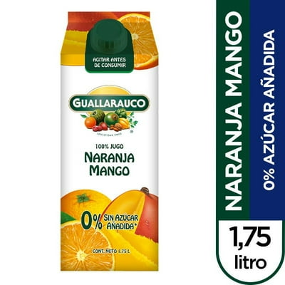 Jugo Sabor Naranja/Mango 1,75 L Guallarauco
