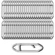 thumbnail image 1 of Clips de pesca, clips rápidos de acero inoxidable para pesca, señuelos de cambio rápido, 1 of 6