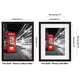 thumbnail image 2 of Marco de fotos Americanflat Signature Collection 11x14 negro, 2 of 7