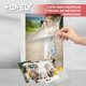 thumbnail image 2 of Papel Laminado Frio Holografico Adhesivo A4 Homely 18 Hojas Blanco, 2 of 3