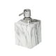 thumbnail image 1 of Dispensador De Jabón Rústico, Botella De Loción Con Bomba Vacía Para Cocina, Baño, Baño, Blanco Y Plateado, 1 of 3