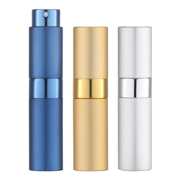 Botella de spray LISAPACK 8 ml, set de 3 unidades recargable para colonia