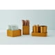 thumbnail image 2 of Bandeja rectangular dorada American Metalcraft 11 cm x 6 cm, 2 of 2