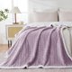 thumbnail image 5 of Manta polar Sherpa Gracelife, 200 x 230 cm, color morado, 5 of 9