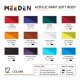 thumbnail image 2 of Pintura Acrílica MEEDEN Cuerpo Blando 12 Colores x 60 ml, 2 of 7