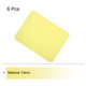 thumbnail image 3 of Uxcell 6 Pcs Parches de Tela para Reparación de Ropa Amarillo Claro, 3 of 6