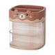 thumbnail image 3 of Caja De Almacenamiento De Escritorio Lindo Estuche De Almacenamiento Portátil Para Mesa Dormitorio Sala De Estar Oso, 3 of 3