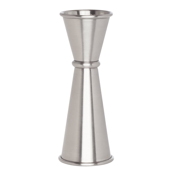 HIC Kitchen Bar Jigger Doble de Estilo Japonés, Acero Inoxidable 18/8, para Mezclar y Medir Cócteles Artesanales, de 0,5 a 2 Onzas