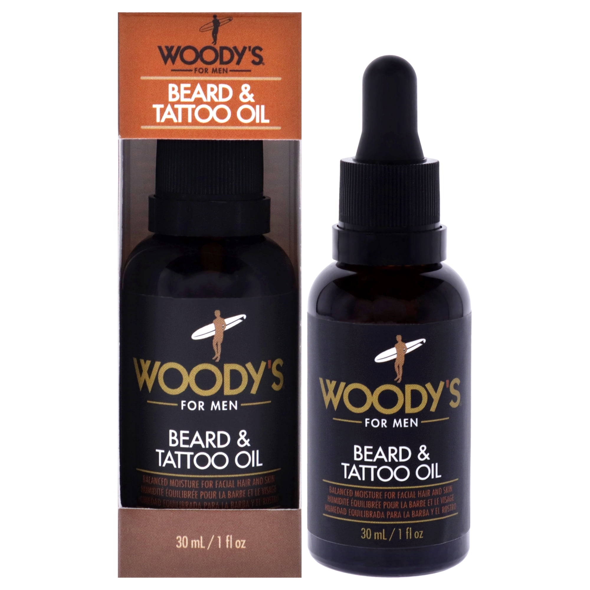 Aceite Woodys Para Barba Y Tatuajes 30ml Hombre
