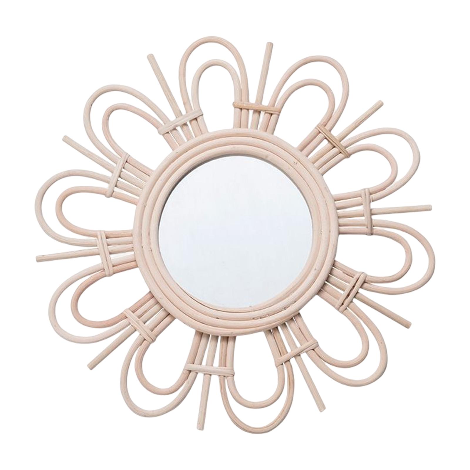 Bothyi - Decoración De La Pared De La Decoración Del Espejo Del Maquillaje De La Rota Para El Cuarto De Baño Del Dormitorio