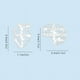 thumbnail image 4 of 1pc Brain/Heart Shape Cookie Mold, White Baking Tool, Body Organ Cookie Mold, 4 of 4