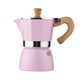 thumbnail image 3 of Cafetera De Aluminio Accesorio Durable Rosa Para Restaurante Viajando 300ml, 3 of 5