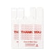 thumbnail image 1 of Bolsa de compras Yoyo-Rain Thank You, blanca, 11 x 6 x 21 cm, 100 unidades, 1 of 8