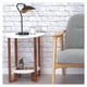 thumbnail image 2 of Mesa Lateral Auxiliar Felini Metal Blanca, 2 of 3