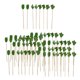 thumbnail image 2 of 100pcs palillos de bambú aperitivo palillos de cóctel de madera decoración del partido, 2 of 5