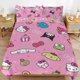 thumbnail image 1 of Hello Kitty Duvet Cover Set 3 Piece Bedding Set Double Sided Printing Decorative Comforter Cover Set, 1 of 5