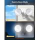 thumbnail image 4 of Luz Exterior con Sensor de Movimiento Onforu Twin PAR38 300W, 4 of 8