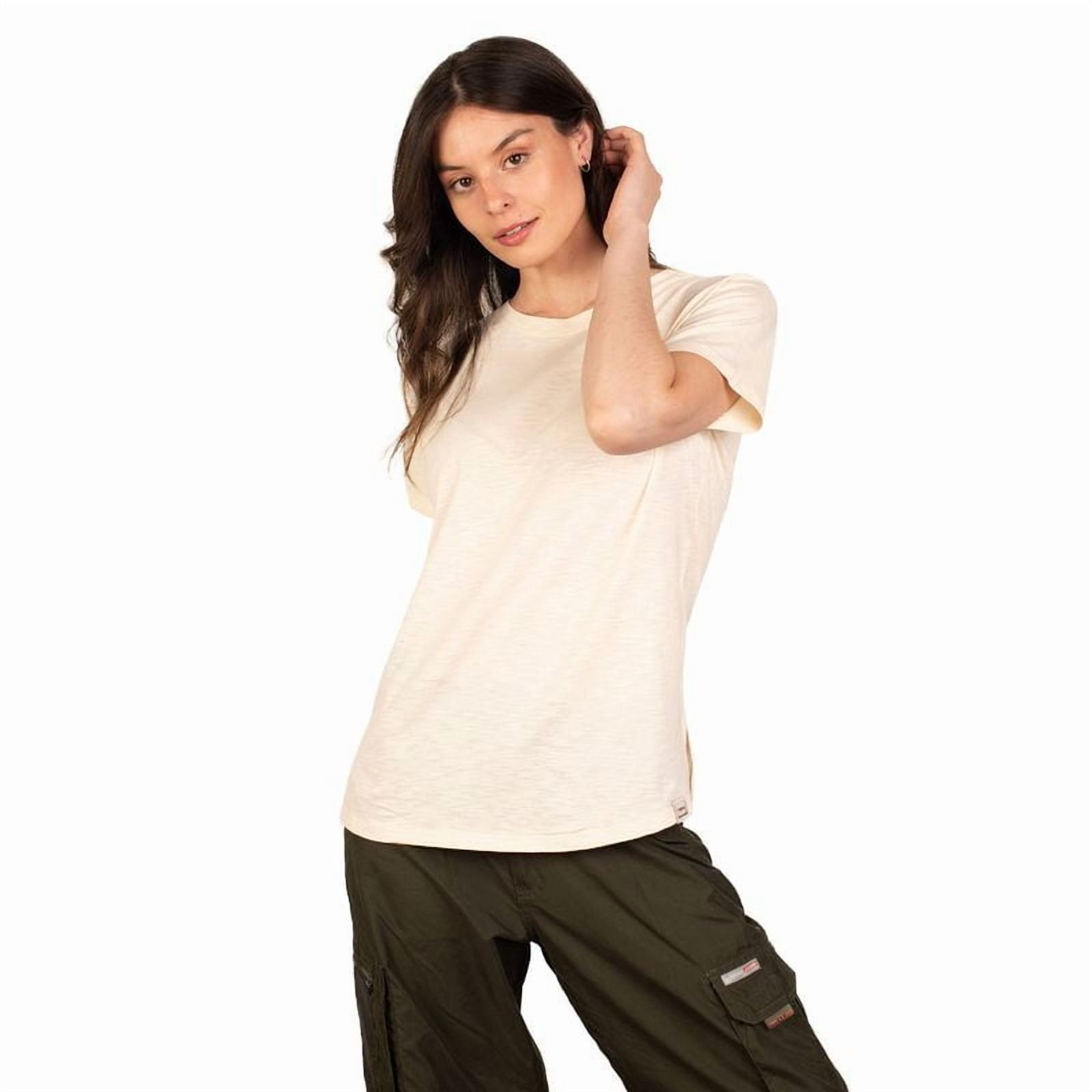 Polera Huilli Cuello Redondo Manga Corta Sustentable Lenga®