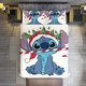 thumbnail image 1 of Merry Christmas Stitch 3 Pieces Duvet Cover Set Full Size Super Soft Fade Resistant Microfiber, 1 of 4